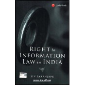 LexisNexis Right to Information Law in India by Dr. N. V. Paranjape